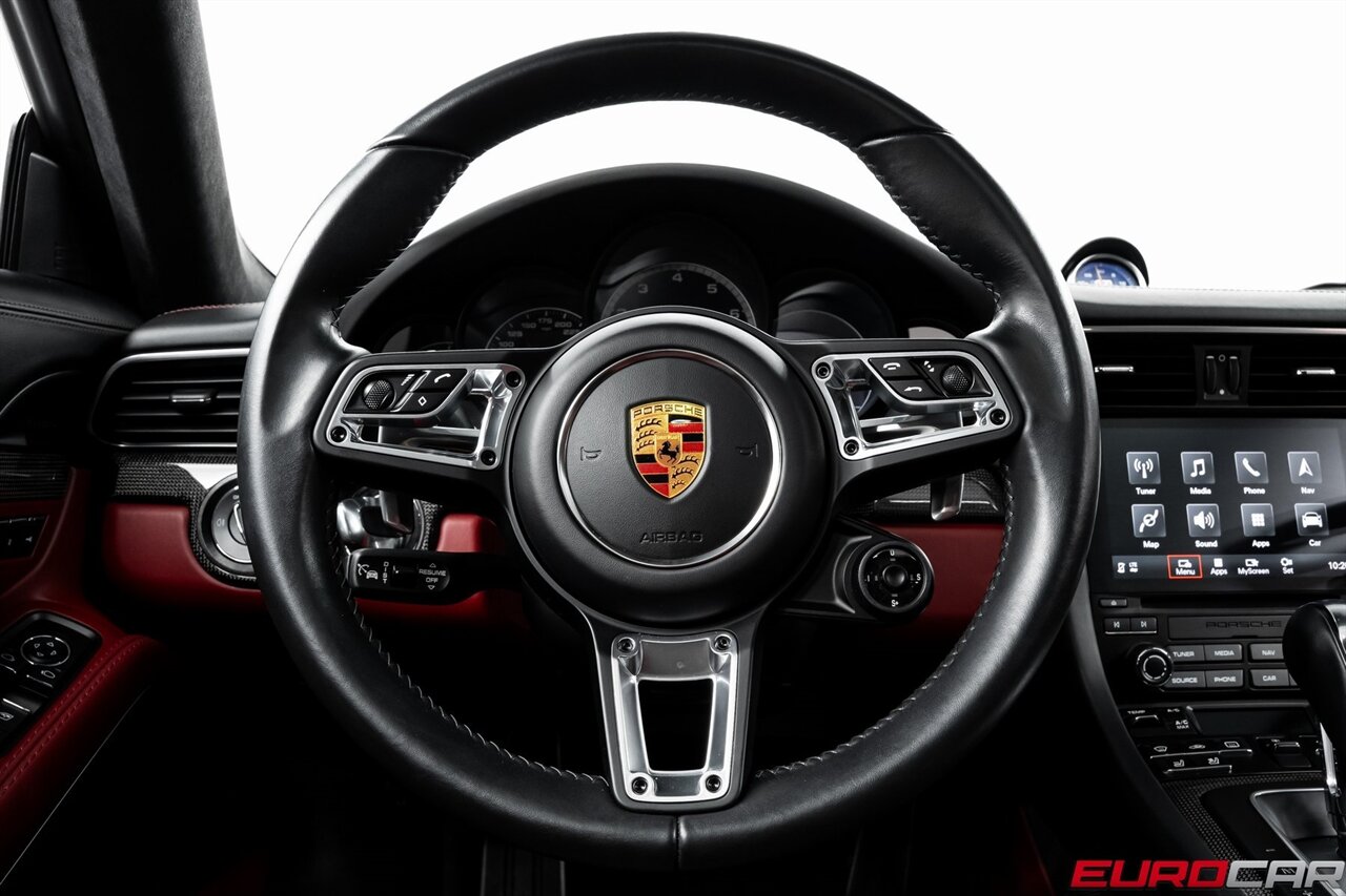 2017 Porsche 911 Turbo *GLASS SUNROOF * CARBON FIBER INTERIOR TRIM*   - Photo 31 - Costa Mesa, CA 92626