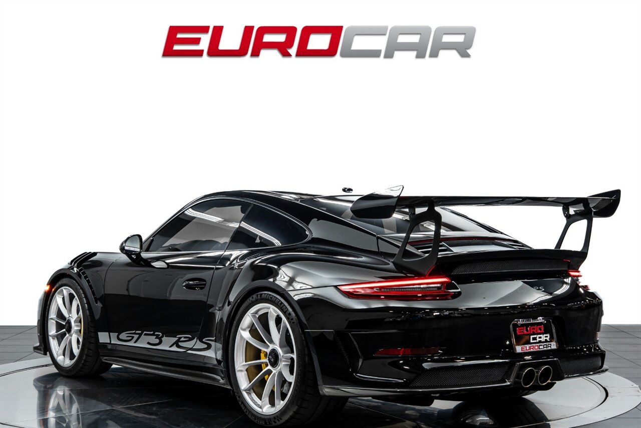 2019 Porsche 911 GT3 RS *WEISSACH PACKAGE * HUGE CARBON OPTIONS * FRONT AXLE LIFT* - Photo 3 - Costa Mesa, CA 92626