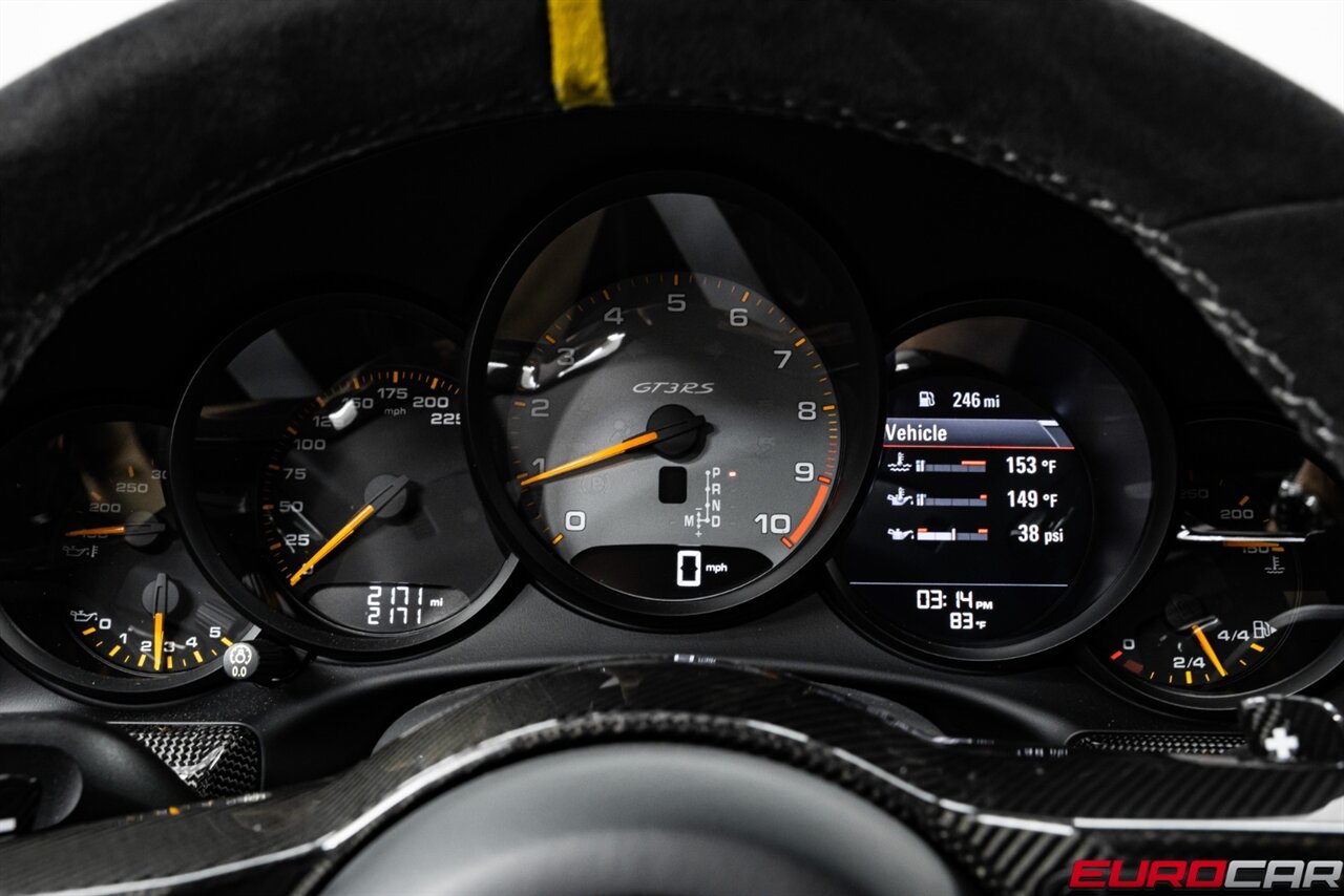 2019 Porsche 911 GT3 RS *WEISSACH PACKAGE * HUGE CARBON OPTIONS * FRONT AXLE LIFT* - Photo 40 - Costa Mesa, CA 92626