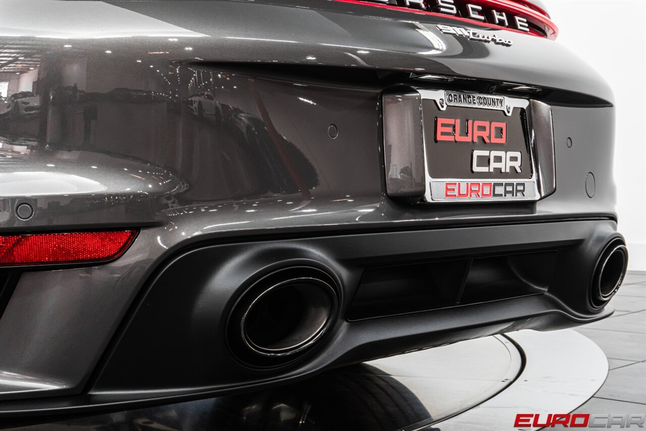 2021 Porsche 911 Turbo *SPORT EXHAUST SYSTEM * FRONT AXLE LIFT SYSTEM* - Photo 24 - Costa Mesa, CA 92626