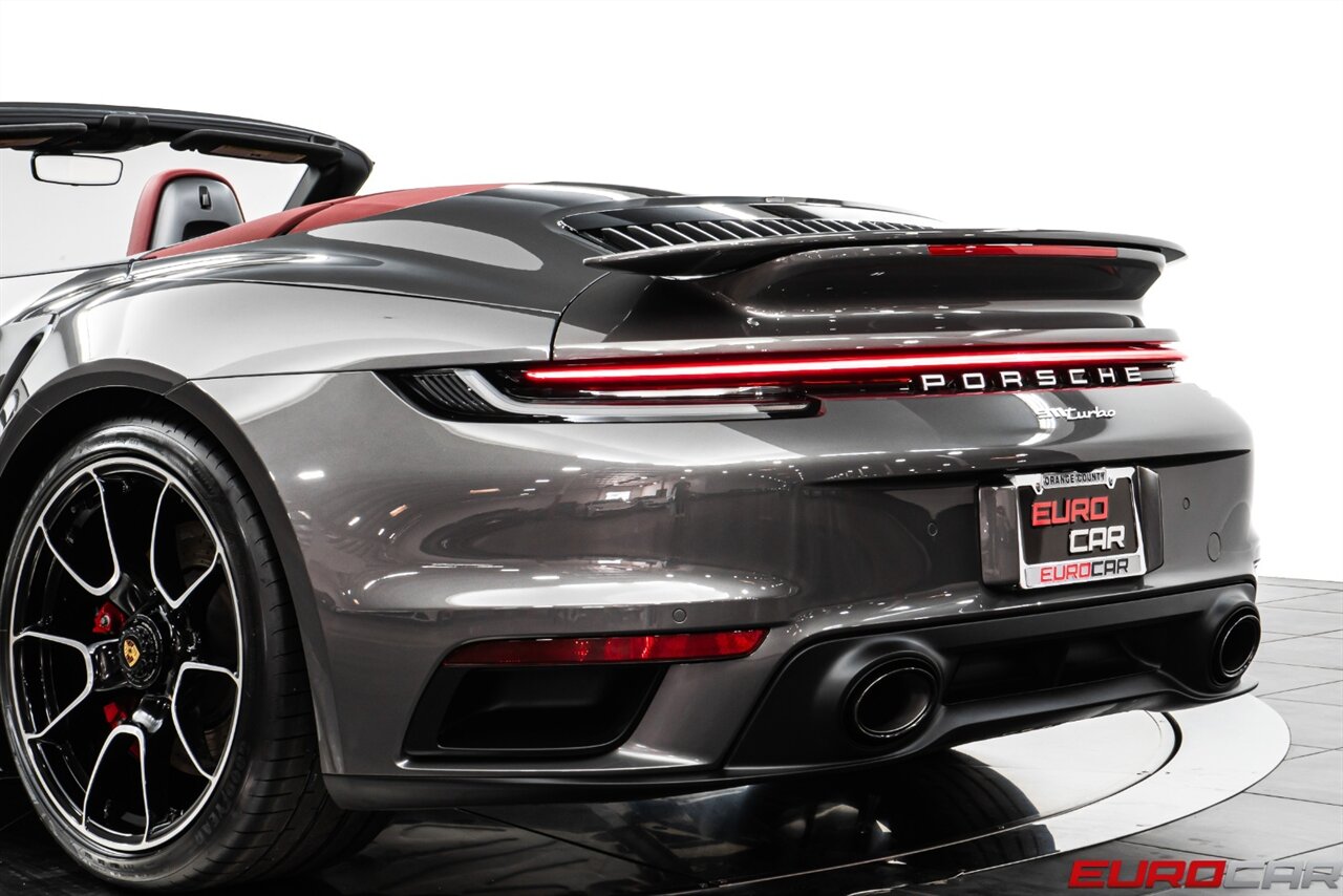 2021 Porsche 911 Turbo *SPORT EXHAUST SYSTEM * FRONT AXLE LIFT SYSTEM* - Photo 20 - Costa Mesa, CA 92626