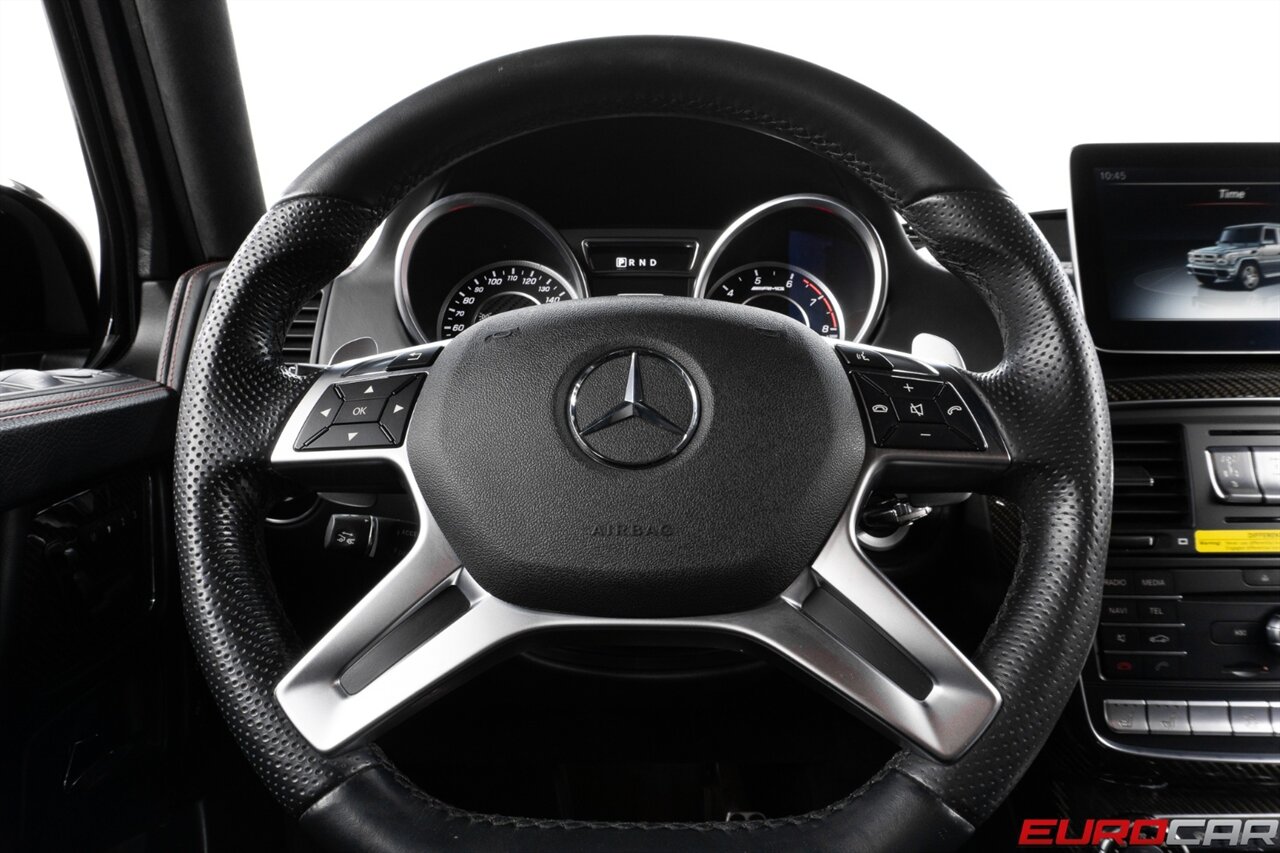 2018 Mercedes-Benz AMG G 63  *DESIGNO EXCLUSIVE UPHOLSTERY * CARBON FIBER INTERIOR* - Photo 29 - Costa Mesa, CA 92626