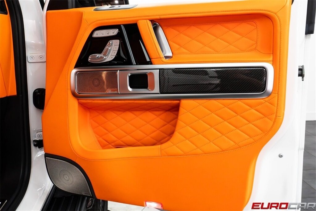2022 Mercedes-Benz AMG G 63 4x4 Squared  *CUSTOM 1 OF 1 w/FULL ORANGE INTERIOR * FULL SATIN PPF * RECALL PERFORMED* - Photo 26 - Costa Mesa, CA 92626