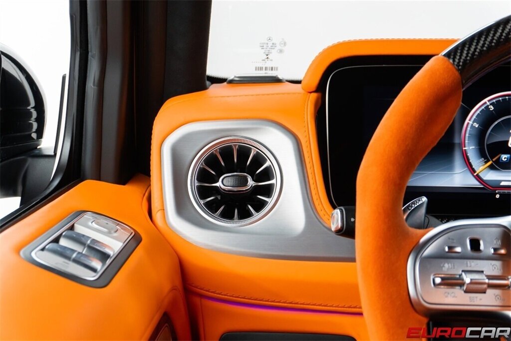 2022 Mercedes-Benz AMG G 63 4x4 Squared  *CUSTOM 1 OF 1 w/FULL ORANGE INTERIOR * FULL SATIN PPF * RECALL PERFORMED* - Photo 30 - Costa Mesa, CA 92626