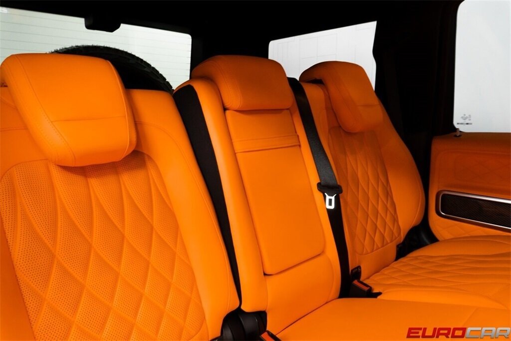 2022 Mercedes-Benz AMG G 63 4x4 Squared  *CUSTOM 1 OF 1 w/FULL ORANGE INTERIOR * FULL SATIN PPF * RECALL PERFORMED* - Photo 45 - Costa Mesa, CA 92626