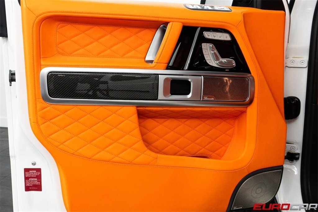 2022 Mercedes-Benz AMG G 63 4x4 Squared  *CUSTOM 1 OF 1 w/FULL ORANGE INTERIOR * FULL SATIN PPF * RECALL PERFORMED* - Photo 27 - Costa Mesa, CA 92626