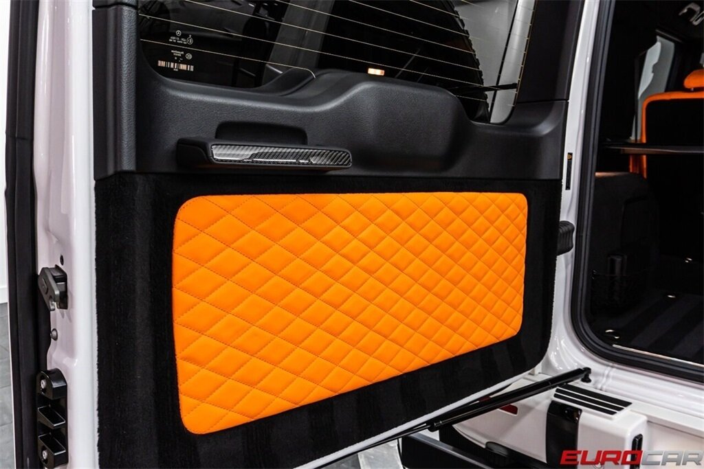 2022 Mercedes-Benz AMG G 63 4x4 Squared  *CUSTOM 1 OF 1 w/FULL ORANGE INTERIOR * FULL SATIN PPF * RECALL PERFORMED* - Photo 20 - Costa Mesa, CA 92626