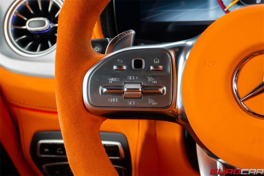 2022 Mercedes-Benz AMG G 63 4x4 Squared  *CUSTOM 1 OF 1 w/FULL ORANGE INTERIOR * FULL SATIN PPF * RECALL PERFORMED* - Photo 34 - Costa Mesa, CA 92626