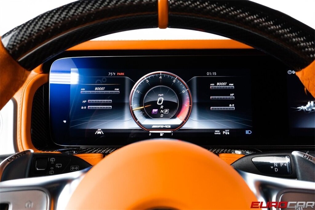 2022 Mercedes-Benz AMG G 63 4x4 Squared  *CUSTOM 1 OF 1 w/FULL ORANGE INTERIOR * FULL SATIN PPF * RECALL PERFORMED* - Photo 32 - Costa Mesa, CA 92626