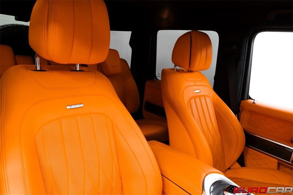 2022 Mercedes-Benz AMG G 63 4x4 Squared  *CUSTOM 1 OF 1 w/FULL ORANGE INTERIOR * FULL SATIN PPF * RECALL PERFORMED* - Photo 43 - Costa Mesa, CA 92626