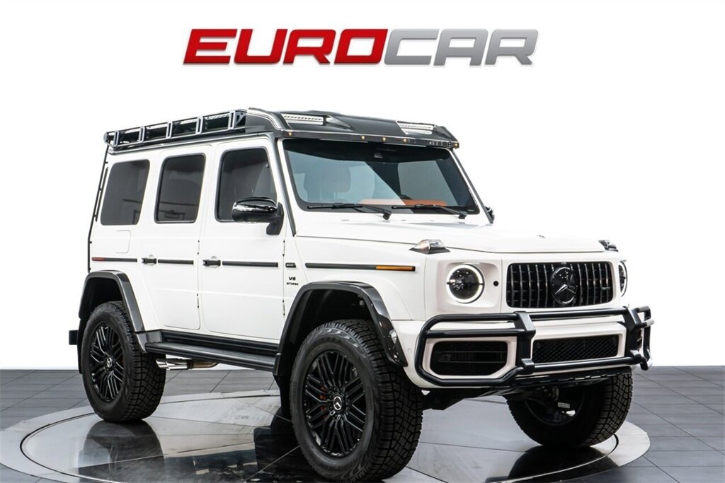 2022 Mercedes-Benz AMG G 63 4x4 Squared  *CUSTOM 1 OF 1 w/FULL ORANGE INTERIOR * FULL SATIN PPF * RECALL PERFORMED* - Photo 7 - Costa Mesa, CA 92626