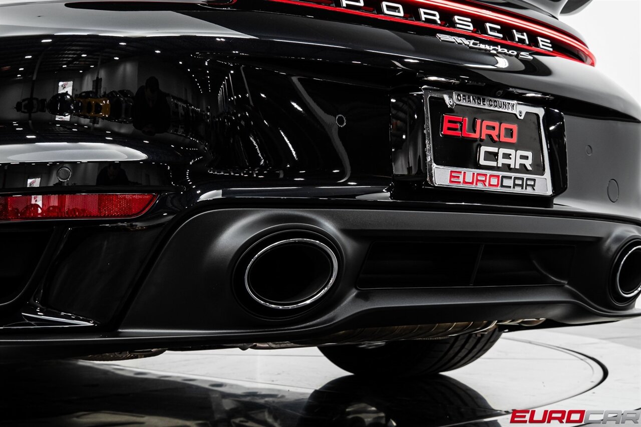 2022 Porsche 911 Turbo S *SPORT EXHAUST SYSTEM* - Photo 23 - Costa Mesa, CA 92626