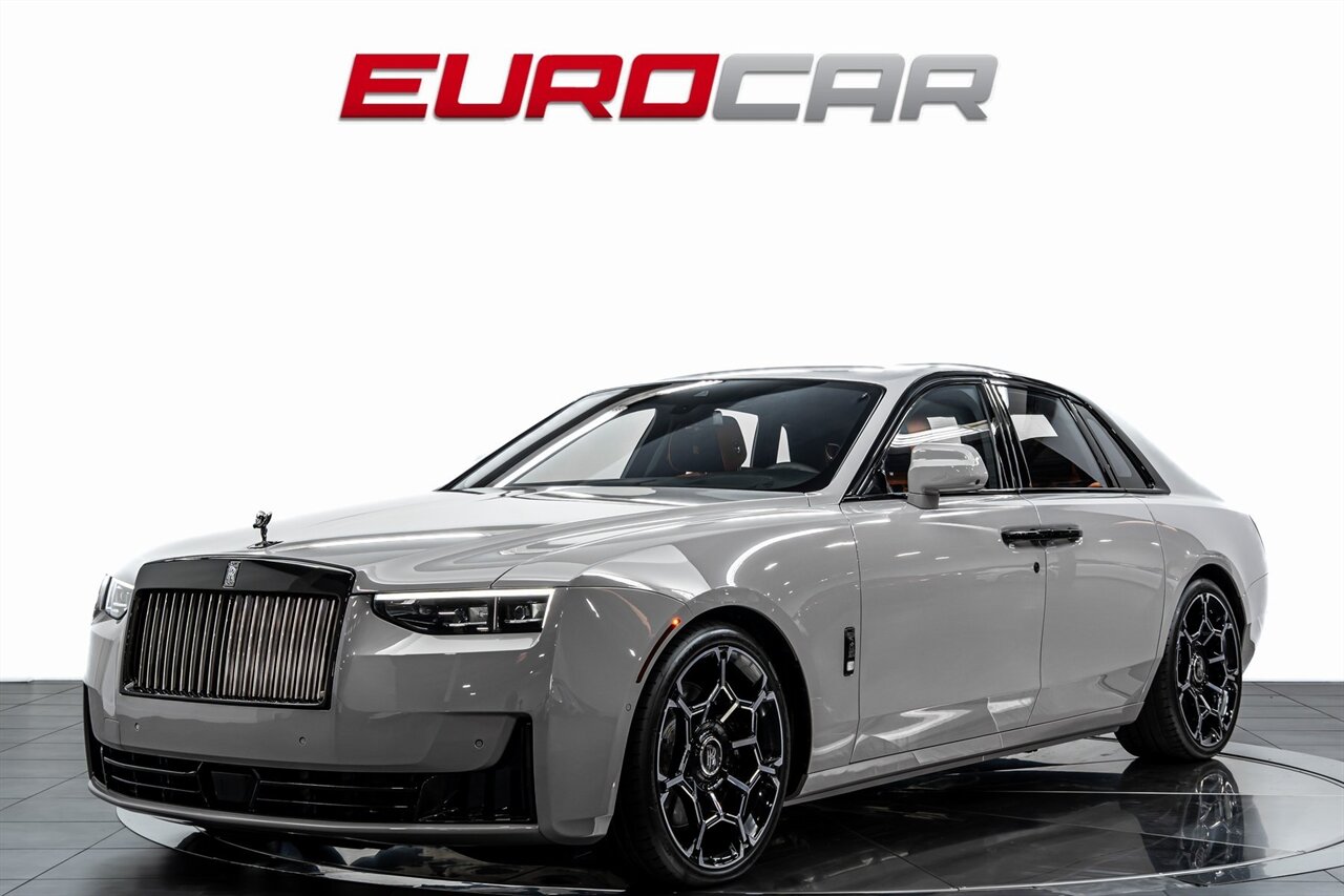 2025 Rolls-Royce Black Badge Ghost *BESPOKE INTERIOR * DUALITY TWILL SEATS * FULL BODY PPF* - Photo 1 - Costa Mesa, CA 92626