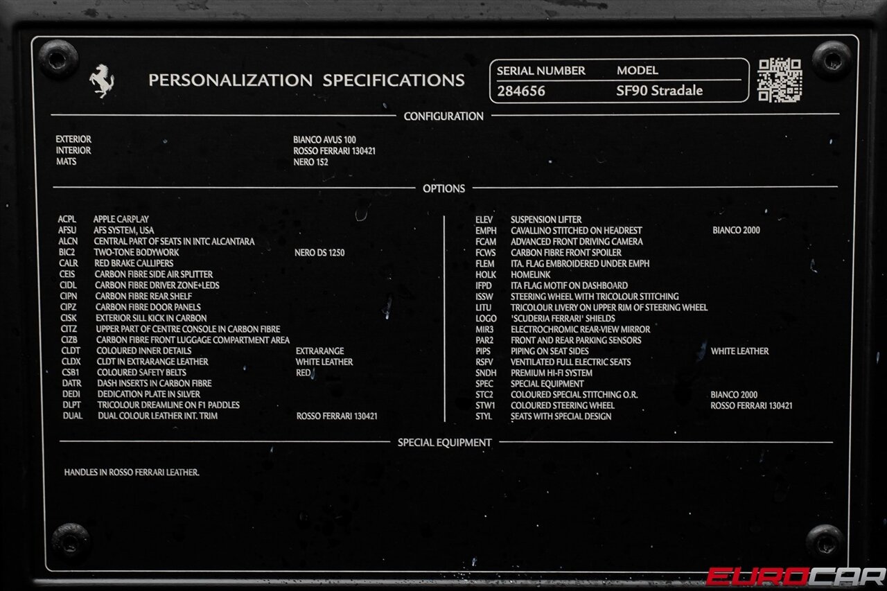 2022 Ferrari SF90 Stradale *HUGE CARBON OPTIONS * FRONT PPF*   - Photo 13 - Costa Mesa, CA 92626