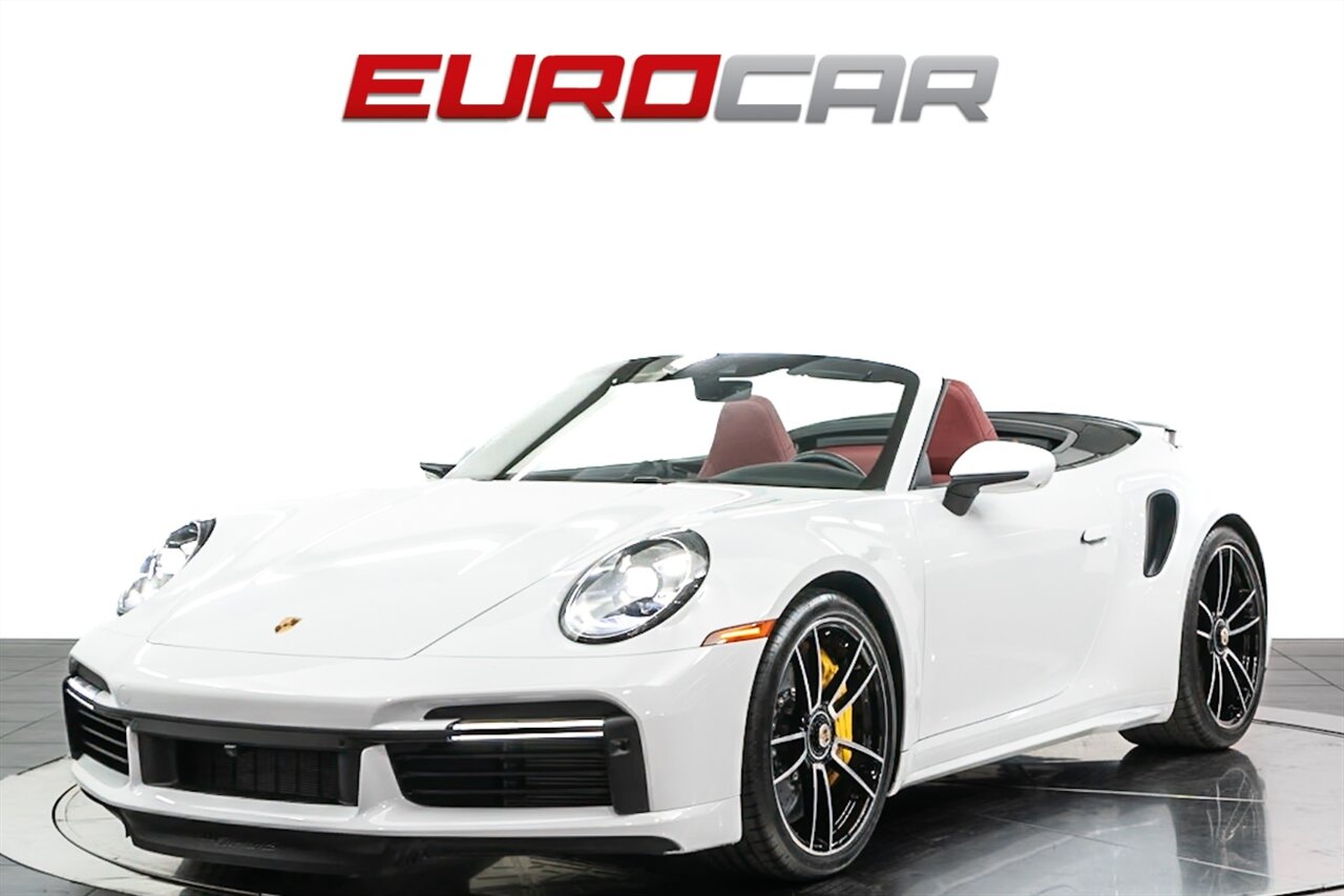 2021 Porsche 911 Turbo S  *SPORT EXHAUST SYSTEM * FRONT AXLE LIFT* - Photo 1 - Costa Mesa, CA 92626