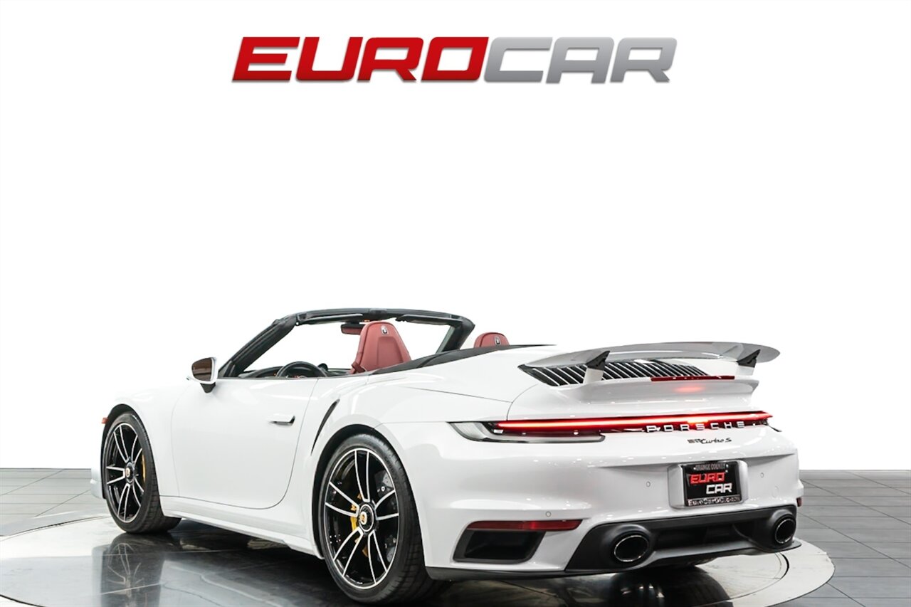 2021 Porsche 911 Turbo S  *SPORT EXHAUST SYSTEM * FRONT AXLE LIFT* - Photo 4 - Costa Mesa, CA 92626