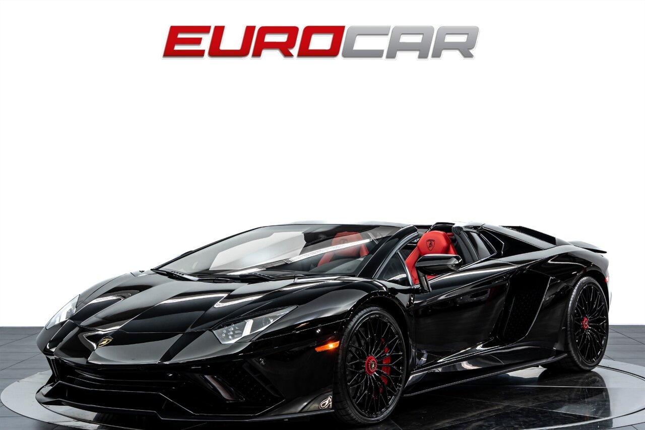 2019 Lamborghini Aventador LP 740-4 S Roadster *STUNNING RED INTERIOR * ONLY 6K PAMPERED MILES* - Photo 1 - Costa Mesa, CA 92626