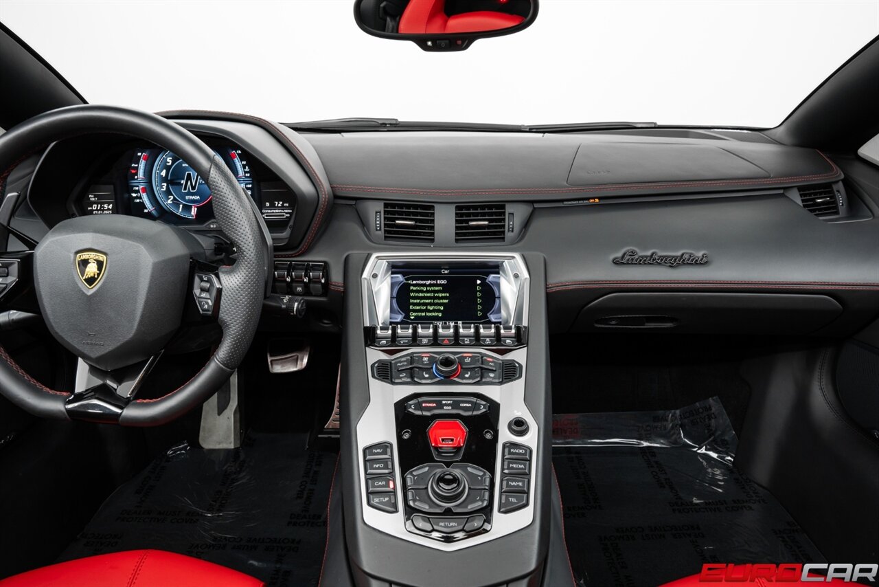 2019 Lamborghini Aventador LP 740-4 S Roadster *STUNNING RED INTERIOR * ONLY 6K PAMPERED MILES* - Photo 30 - Costa Mesa, CA 92626