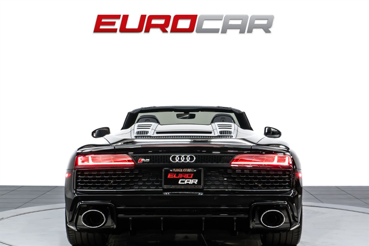 2023 Audi R8 5.2 V10 Performance Spyder  *PREMIUM PACKAGE * RYFT EXHAUST SYSTEM* - Photo 5 - Costa Mesa, CA 92626