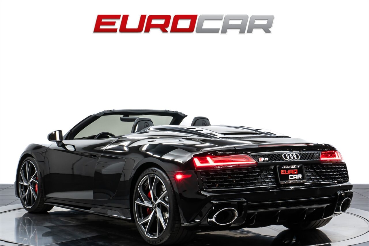 2023 Audi R8 5.2 V10 Performance Spyder  *PREMIUM PACKAGE * RYFT EXHAUST SYSTEM* - Photo 4 - Costa Mesa, CA 92626