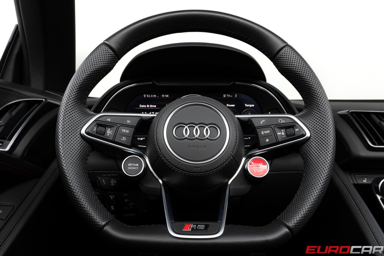 2023 Audi R8 5.2 V10 Performance Spyder  *PREMIUM PACKAGE * RYFT EXHAUST SYSTEM* - Photo 32 - Costa Mesa, CA 92626