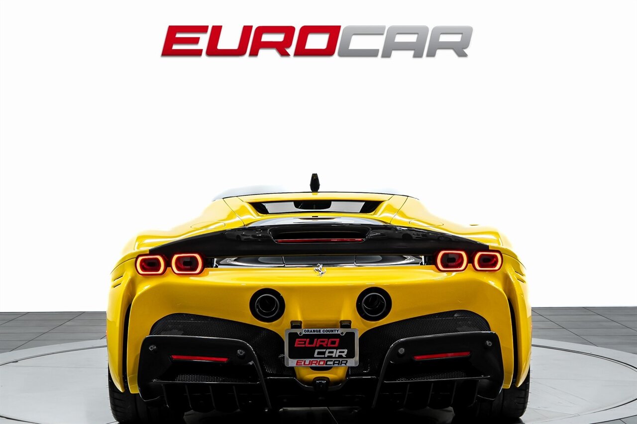2022 Ferrari SF90 Stradale  *HUGE CARBON OPTIONS * CARBON FIBER WHEELS * EXTENDED FIORANO* - Photo 4 - Costa Mesa, CA 92626