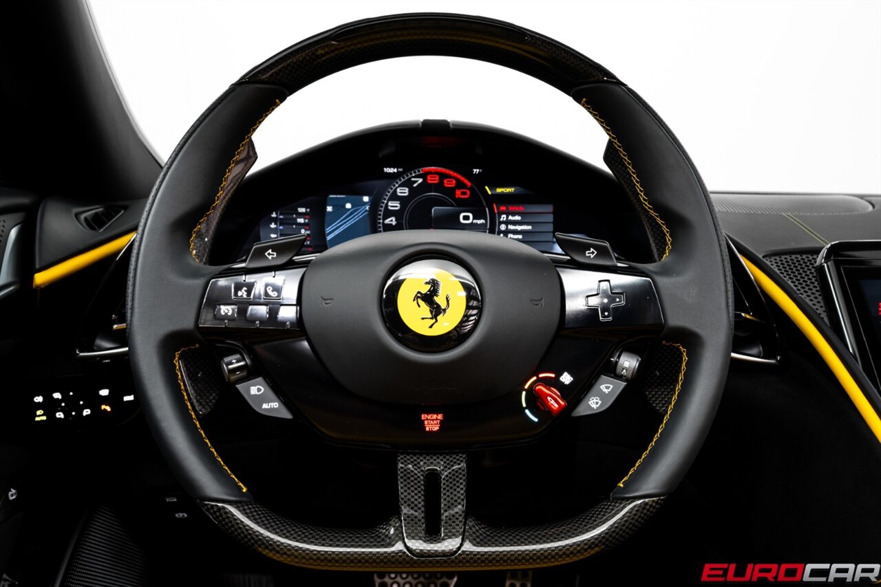 2025 Ferrari Roma Spider *FULL BODY PPF * CARBON FIBER LED STEERING WHEEL* - Photo 28 - Costa Mesa, CA 92626