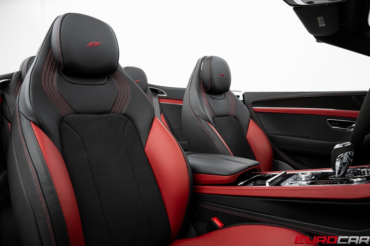2023 Bentley Continental GTC Azure V8 *CARBON FIBER INTERIOR TRIM * TWO-TONE INTERIOR* - Photo 34 - Costa Mesa, CA 92626