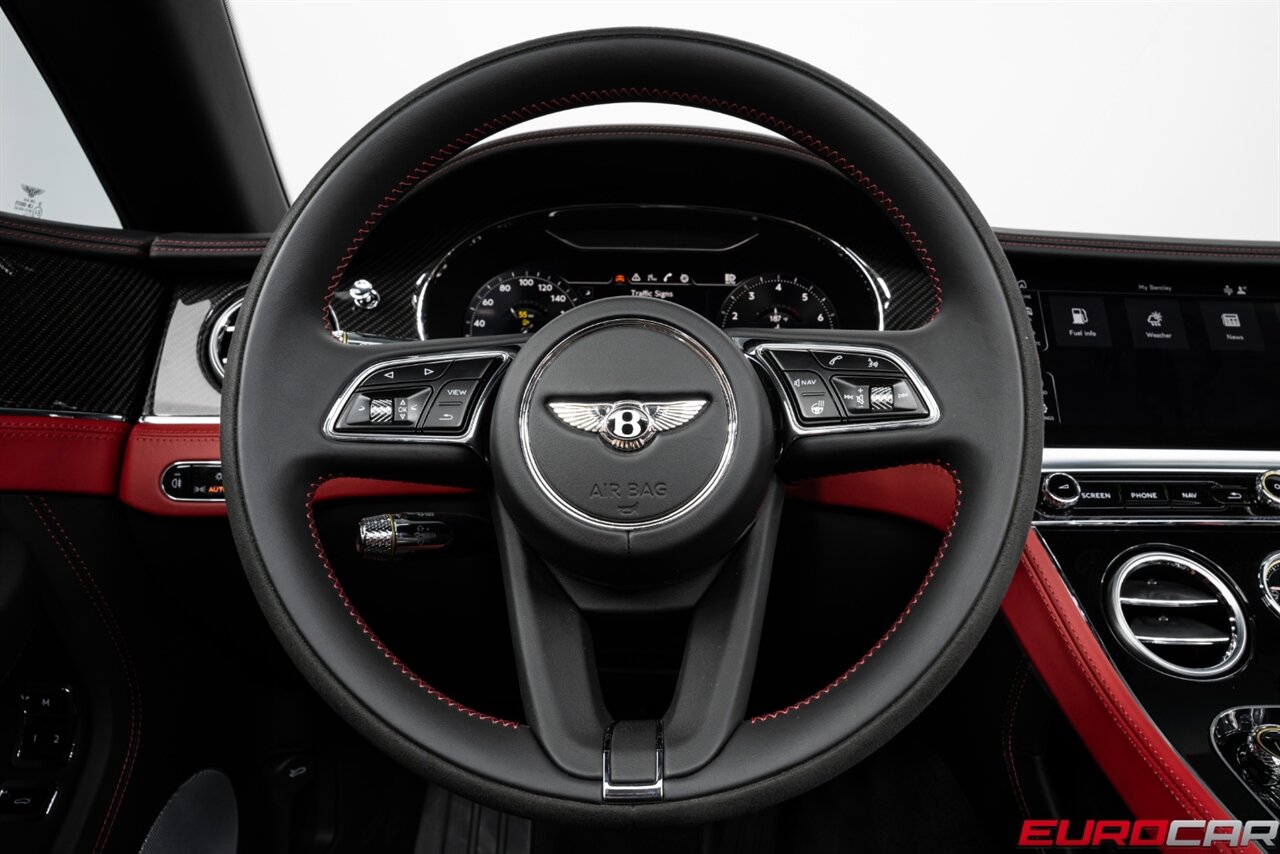 2023 Bentley Continental GTC Azure V8 *CARBON FIBER INTERIOR TRIM * TWO-TONE INTERIOR* - Photo 25 - Costa Mesa, CA 92626