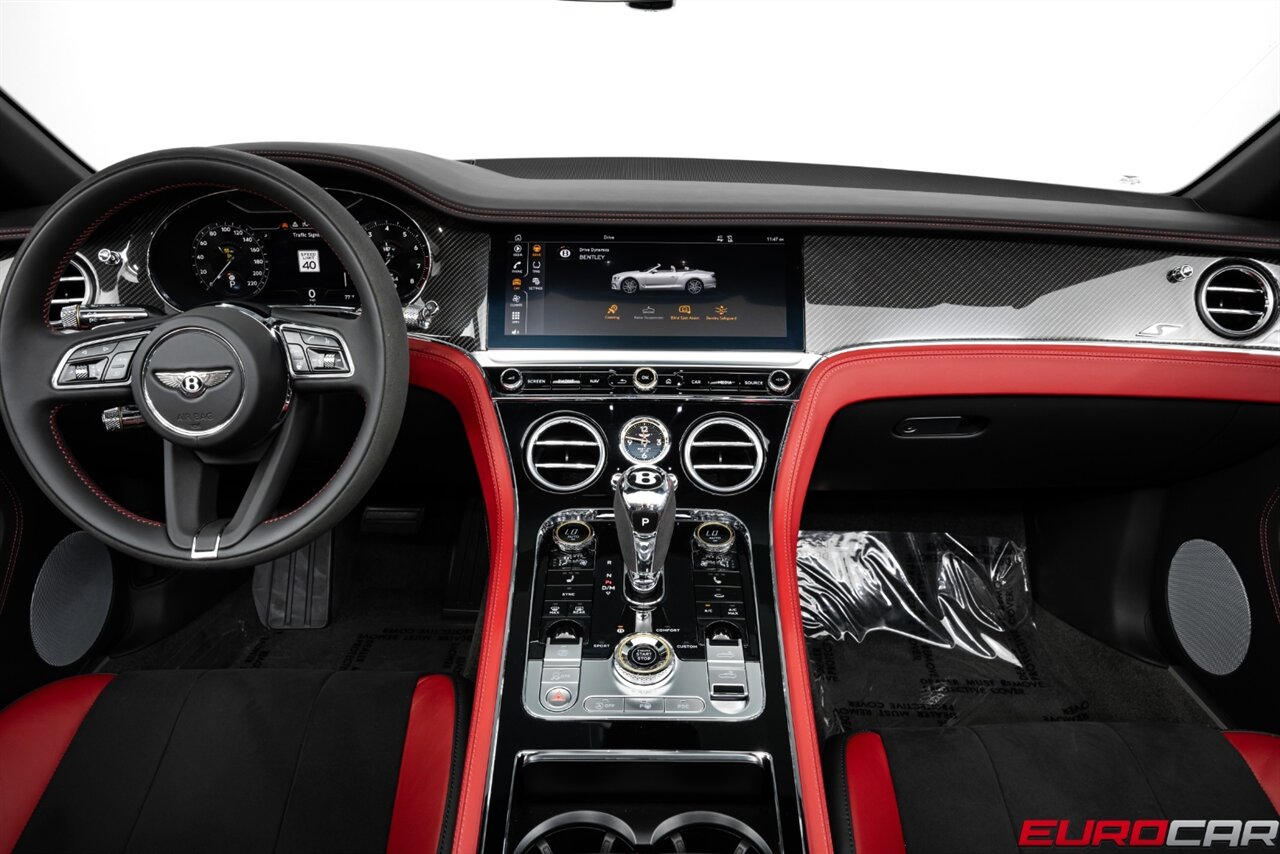 2023 Bentley Continental GTC Azure V8 *CARBON FIBER INTERIOR TRIM * TWO-TONE INTERIOR* - Photo 22 - Costa Mesa, CA 92626