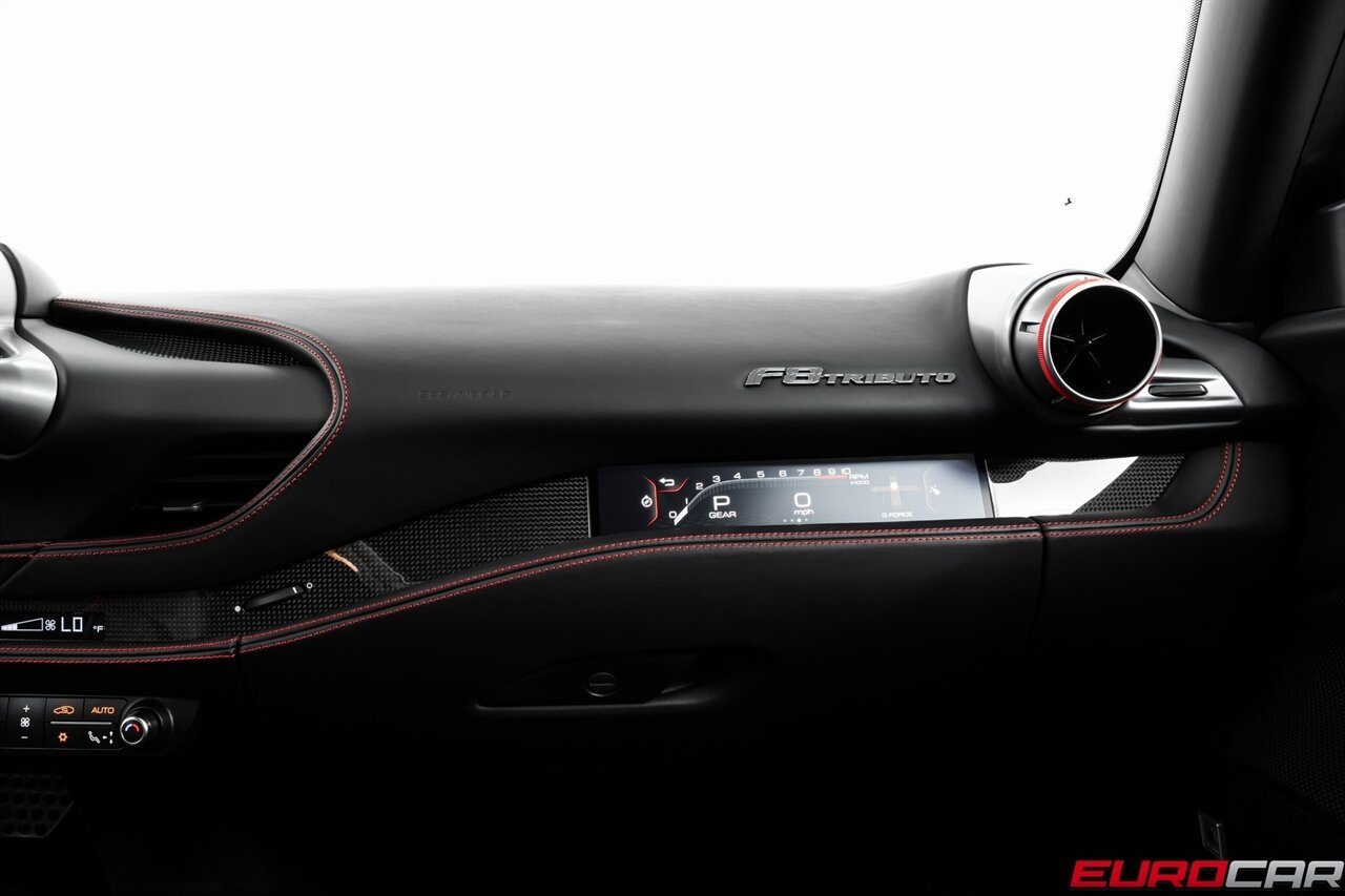 2021 Ferrari F8 Tributo *PASSENGER DISPLAY * SUSPENSION LIFTER * CUSTOM AL13 WHEELS * FRONT PPF* - Photo 36 - Costa Mesa, CA 92626