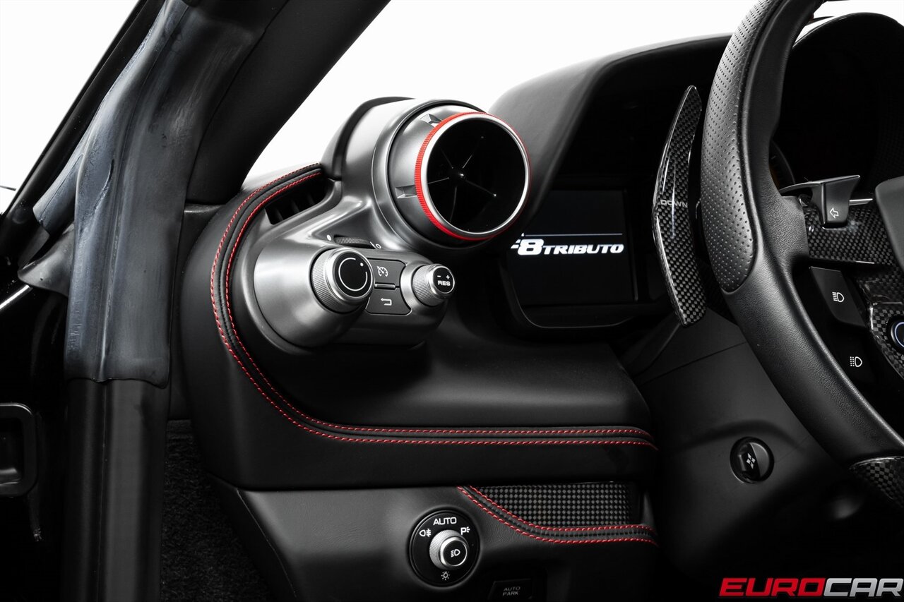 2021 Ferrari F8 Tributo *PASSENGER DISPLAY * SUSPENSION LIFTER * CUSTOM AL13 WHEELS * FRONT PPF* - Photo 28 - Costa Mesa, CA 92626