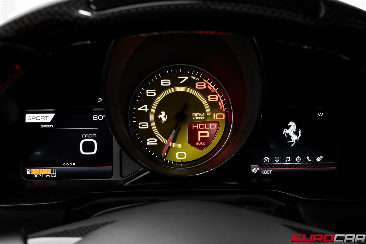 2021 Ferrari F8 Tributo *PASSENGER DISPLAY * SUSPENSION LIFTER * CUSTOM AL13 WHEELS * FRONT PPF* - Photo 30 - Costa Mesa, CA 92626
