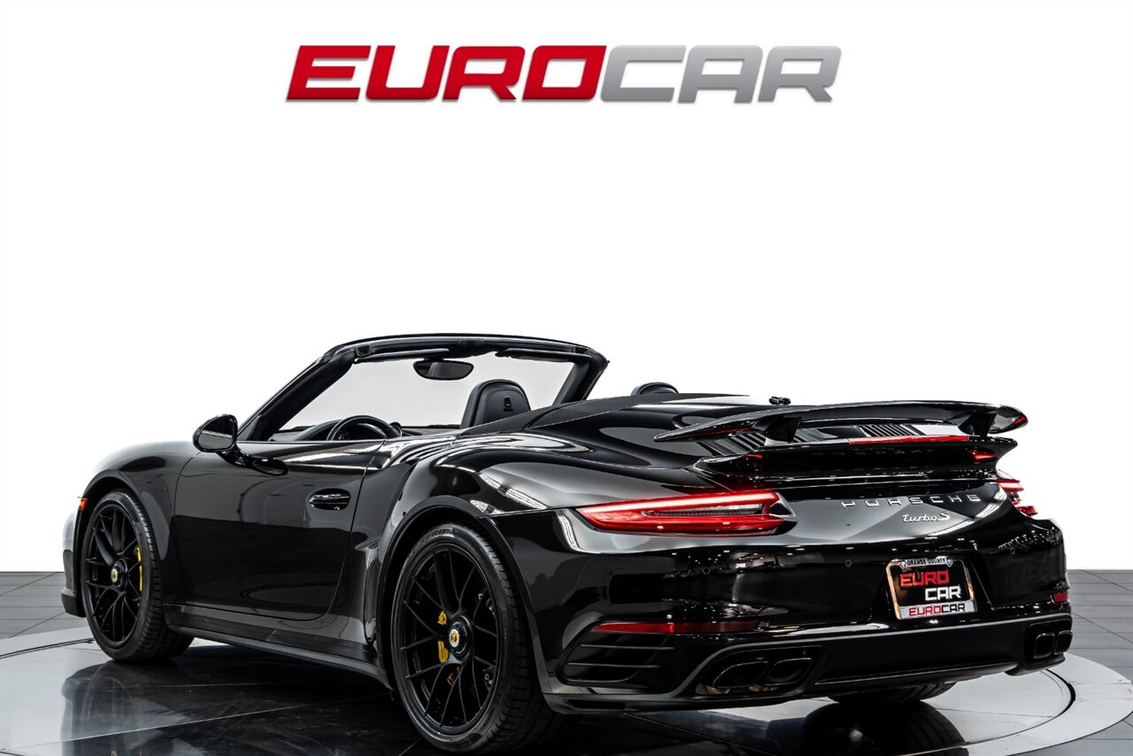 2017 Porsche 911 Turbo S  *CARBON FIBER INTERIOR * FRONT AXLE LIFT * FRONT PPF* - Photo 4 - Costa Mesa, CA 92626