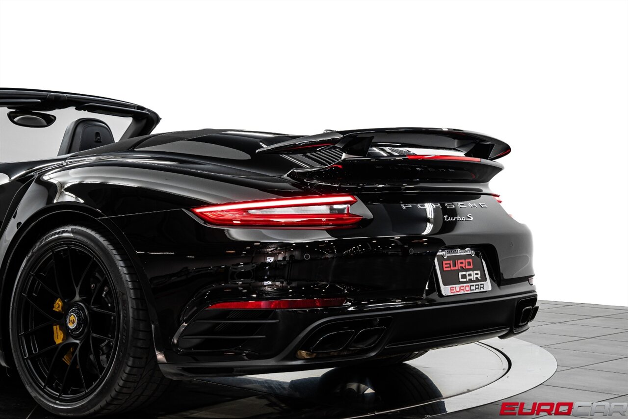 2017 Porsche 911 Turbo S  *CARBON FIBER INTERIOR * FRONT AXLE LIFT * FRONT PPF* - Photo 19 - Costa Mesa, CA 92626