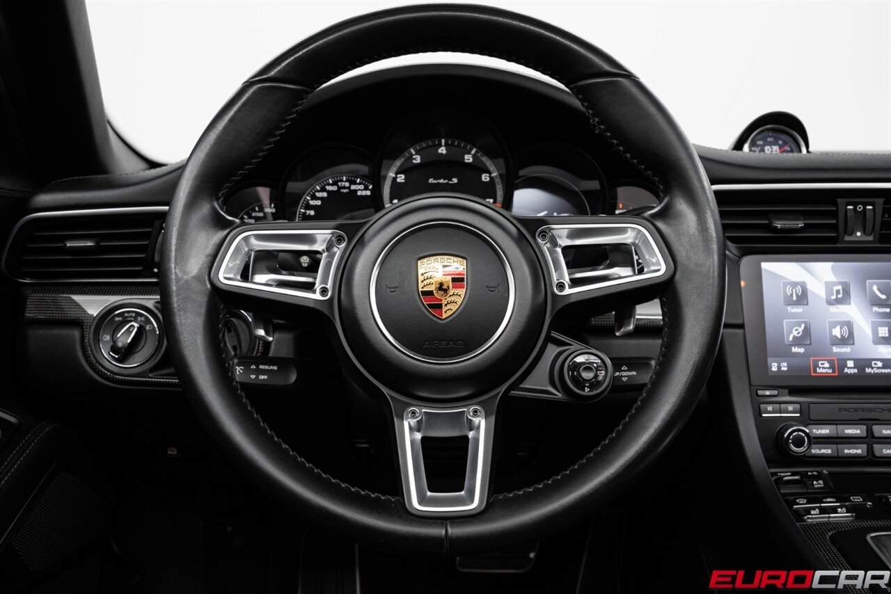 2017 Porsche 911 Turbo S  *CARBON FIBER INTERIOR * FRONT AXLE LIFT * FRONT PPF* - Photo 30 - Costa Mesa, CA 92626