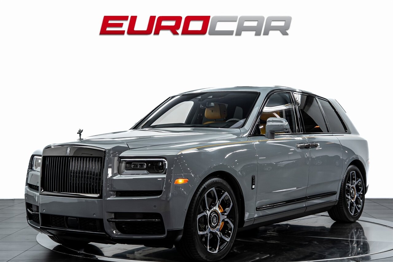 2023 Rolls-Royce Black Badge Cullinan Black Badge *DRIVER'S PACKAGE * REAR THEATRE C  *DRIVER'S PACKAGE * REAR THEATRE CONFIGURATION* - Photo 1 - Costa Mesa, CA 92626