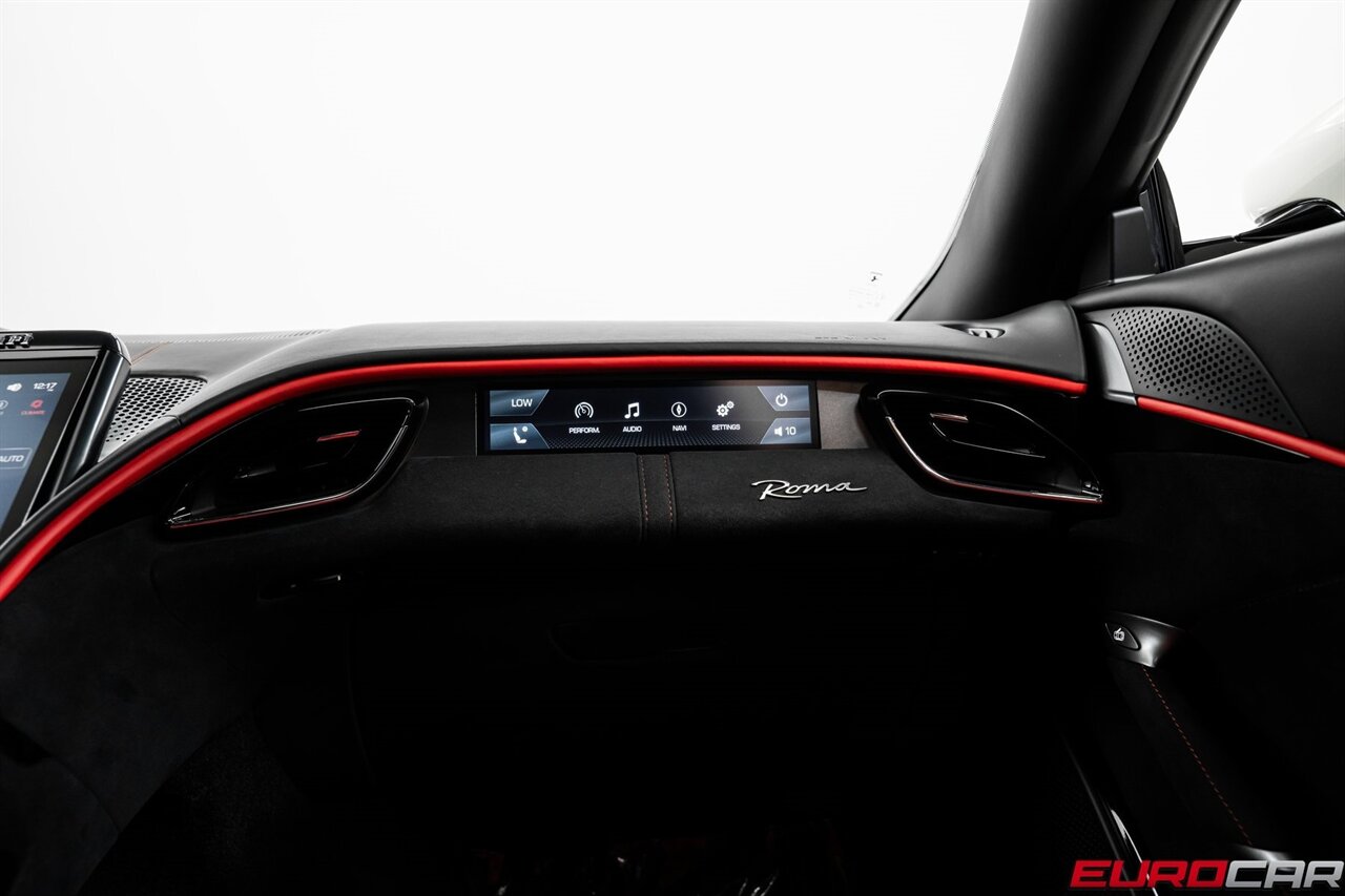 2021 Ferrari Roma *PASSENGER DISPLAY * CARBON FIBER STEERING WHEEL W/LED* - Photo 31 - Costa Mesa, CA 92626
