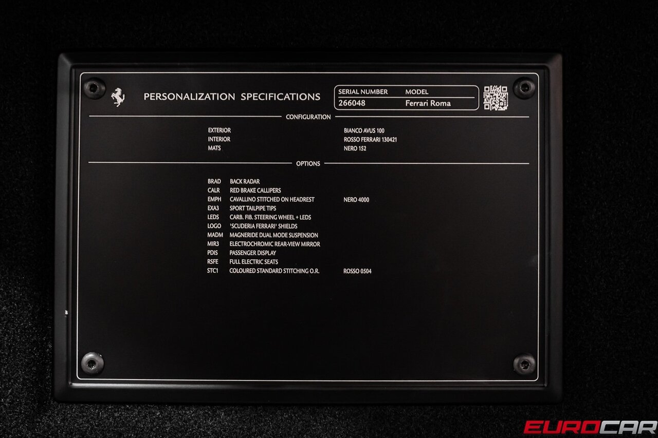 2021 Ferrari Roma *PASSENGER DISPLAY * CARBON FIBER STEERING WHEEL W/LED* - Photo 22 - Costa Mesa, CA 92626