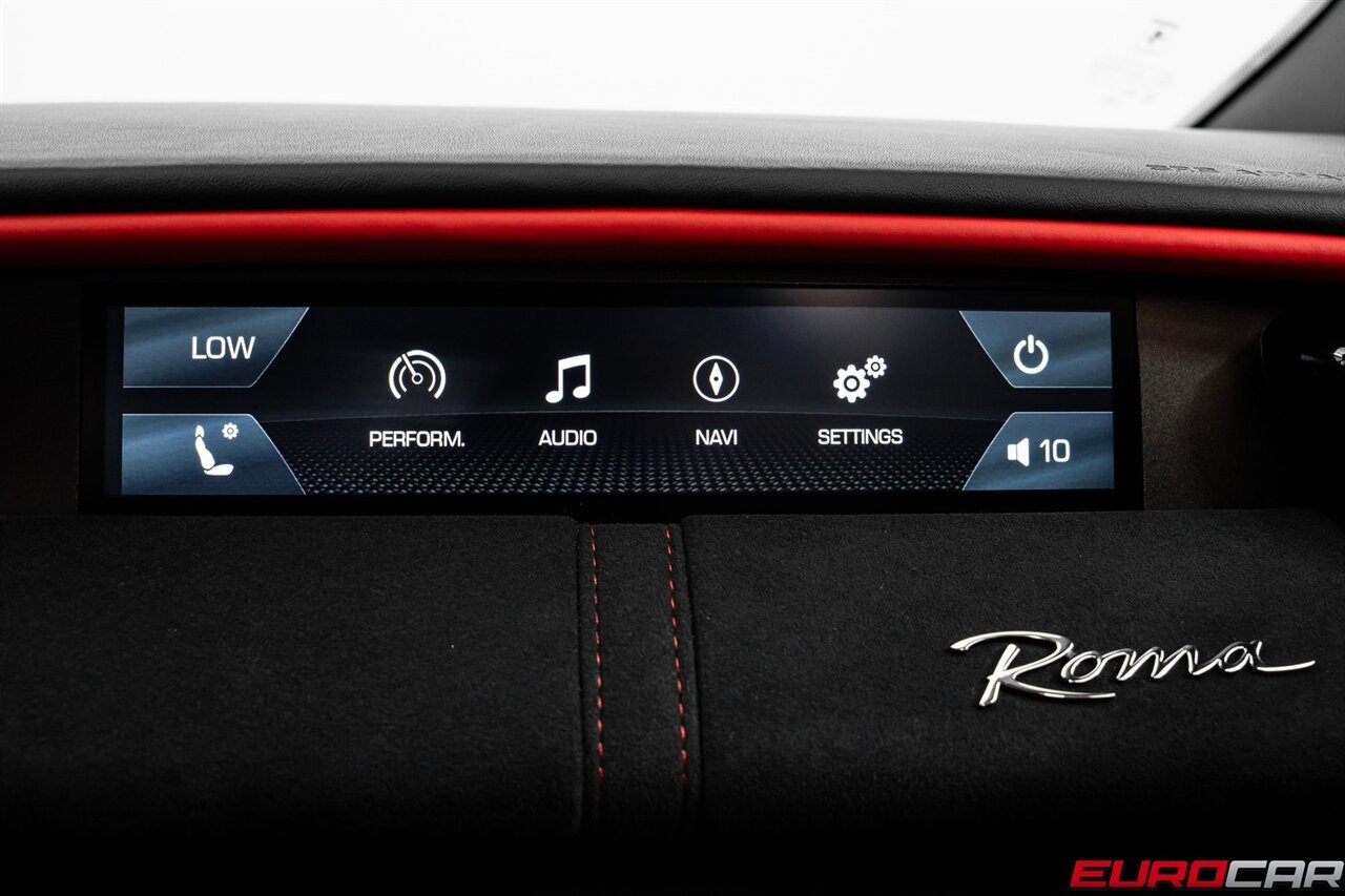 2021 Ferrari Roma *PASSENGER DISPLAY * CARBON FIBER STEERING WHEEL W/LED* - Photo 32 - Costa Mesa, CA 92626