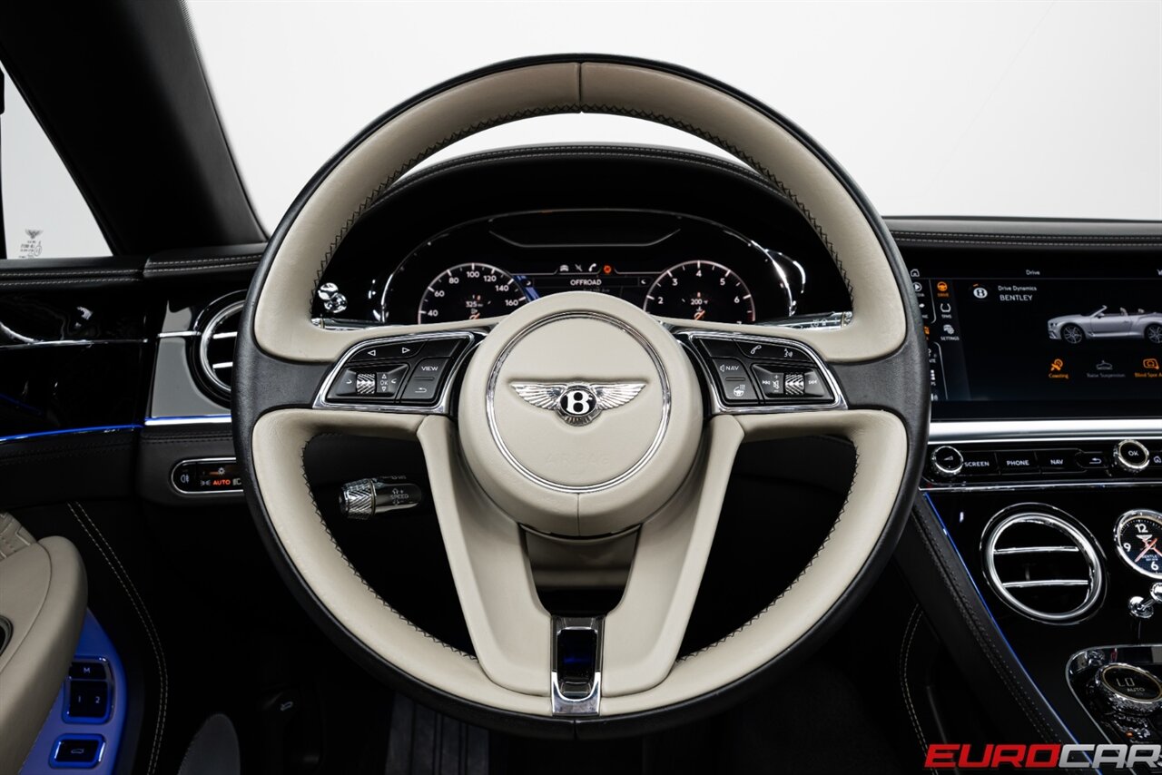 2020 Bentley Continental GTC V8 *MULLINER DRIVING SPEC * SPECIAL PAINT * COMFORT SEAT PACKAGE* - Photo 26 - Costa Mesa, CA 92626