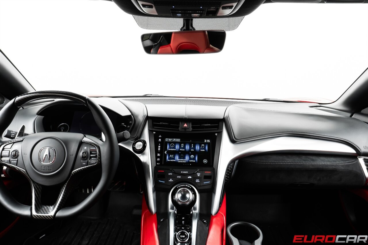 2019 Acura NSX SH-AWD Sport Hybrid *CARBON FIBER INTERIOR PACKAGE * CARBON FIBER DECKLID SPOILER* - Photo 28 - Costa Mesa, CA 92626
