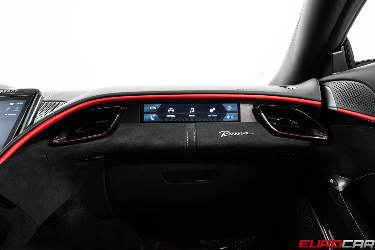 2022 Ferrari Roma *CARBON LED STEERING WHEEL * PASSENGER DISPLAY * FRONT PPF* - Photo 33 - Costa Mesa, CA 92626
