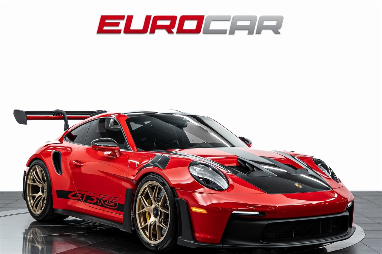 2025 Porsche 911 GT3 RS *WEISSACH PACKAGE * CARBON BUCKET SEATS* *WEISSACH PACKAGE * FRONT AXLE LIFT * RARE COLOR* - Photo 7 - Costa Mesa, CA 92626