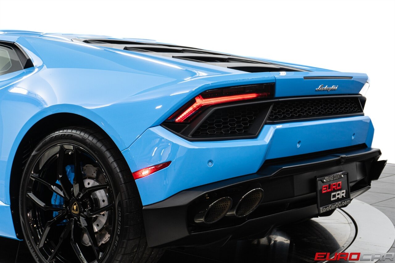 2019 Lamborghini Huracan LP 580-2  *RYFT EXHAUST * FRONT PPF * FACTORY PEARL* - Photo 17 - Costa Mesa, CA 92626