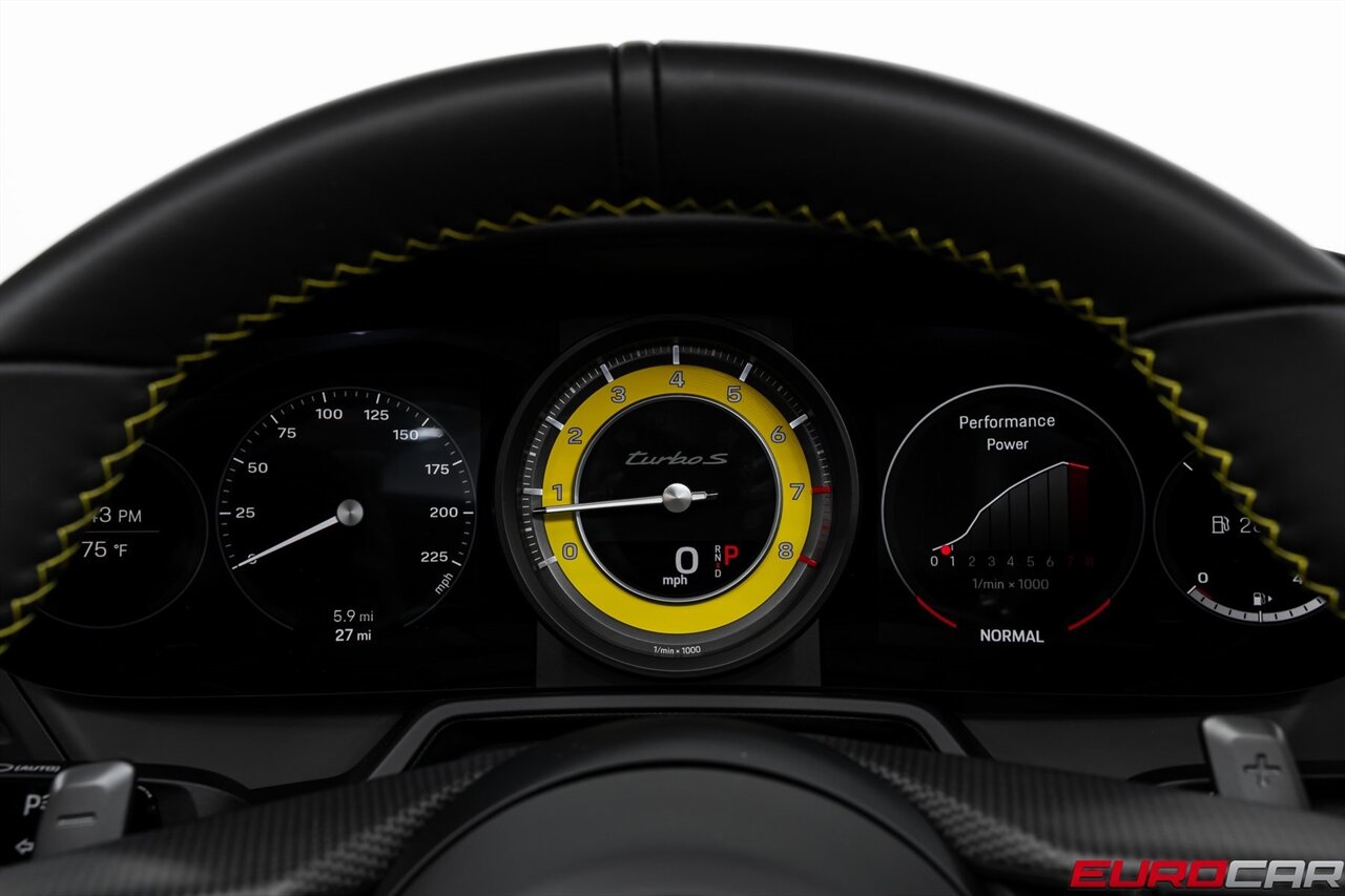 2025 Porsche 911 Turbo S  *HUGE OPTIONS * SPORTDESIGN PACKAGE * FRONT AXLE LIFT* - Photo 31 - Costa Mesa, CA 92626