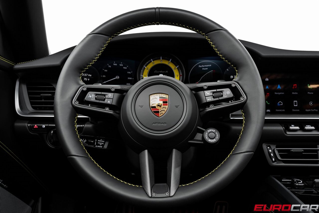 2025 Porsche 911 Turbo S  *HUGE OPTIONS * SPORTDESIGN PACKAGE * FRONT AXLE LIFT* - Photo 32 - Costa Mesa, CA 92626