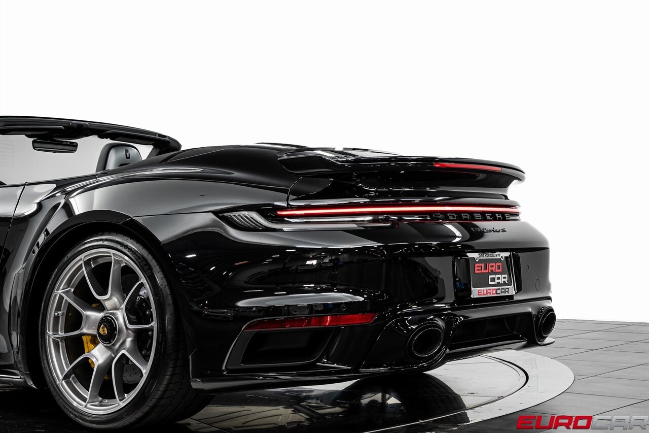 2025 Porsche 911 Turbo S  *HUGE OPTIONS * SPORTDESIGN PACKAGE * FRONT AXLE LIFT* - Photo 20 - Costa Mesa, CA 92626