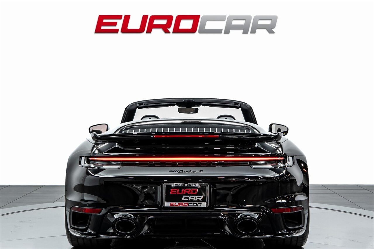 2025 Porsche 911 Turbo S  *HUGE OPTIONS * SPORTDESIGN PACKAGE * FRONT AXLE LIFT* - Photo 5 - Costa Mesa, CA 92626