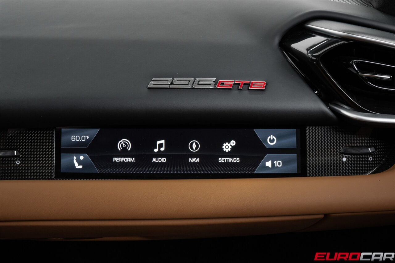 2024 Ferrari 296 GTB * SUSPENSION LIFTER * PASSENGER DISPLAY * FRONT PPF* - Photo 35 - Costa Mesa, CA 92626